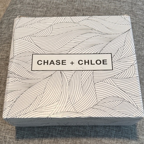 Rhinestones Embellished Platform Dress Sandals Chase + Chloe Glittering Gold - Picture 6 of 6